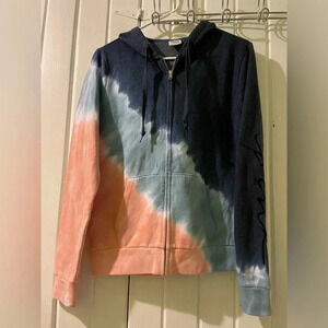 VS PINK tie dye hoodie-small EUC